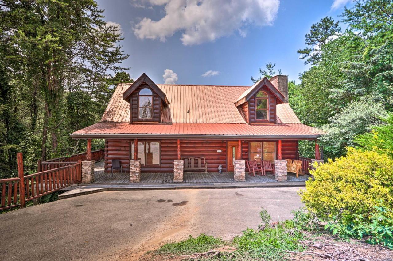 Pigeon Forge Getaway With Covered Patio And Hot Tub! Exterior foto